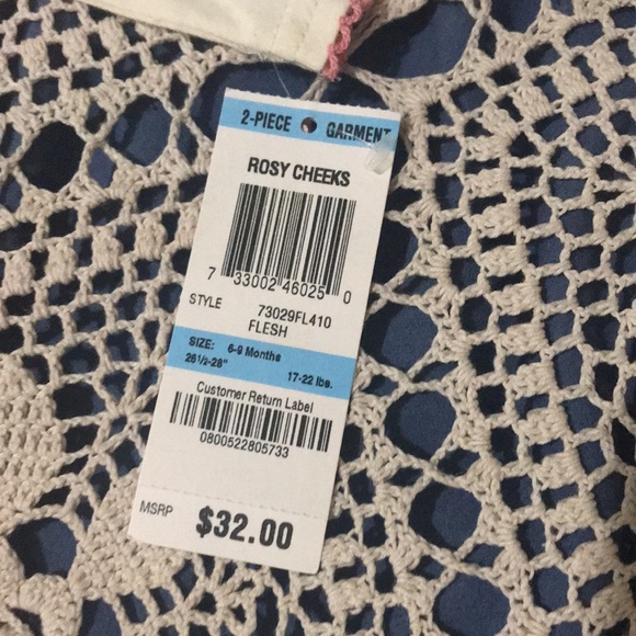 First Impressions 2pc Overalls & Bear Leader Dress Baby Bundle - Picture 3 of 10